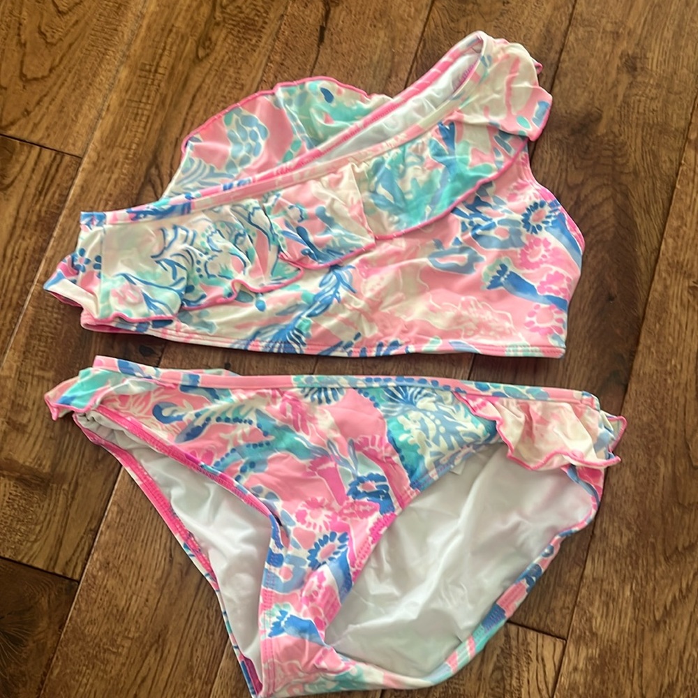 Lilly Pulitzer Girls Bikini size 10